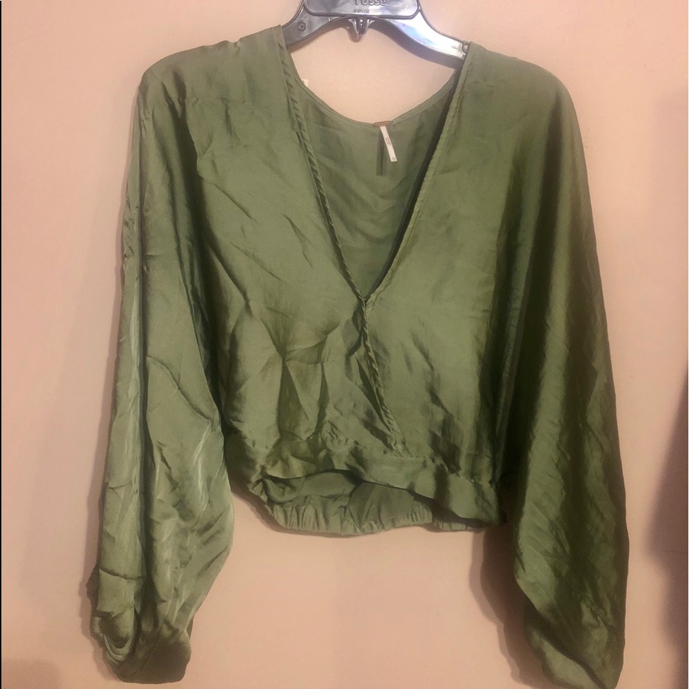 Free People silk top